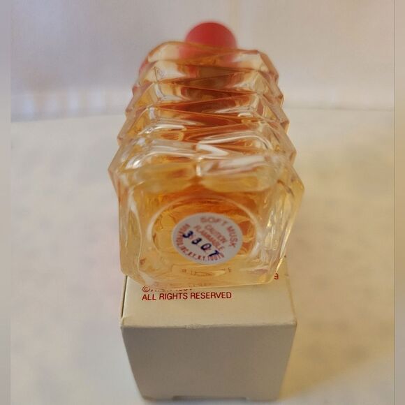 Vintage 1984 Avon Unused Boxed "Be My Valentine" Soft Musk Perfume .5oz - Picture 4 of 4